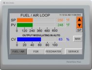 LE Low Nox Gas Burner Allen-Bradley CCS